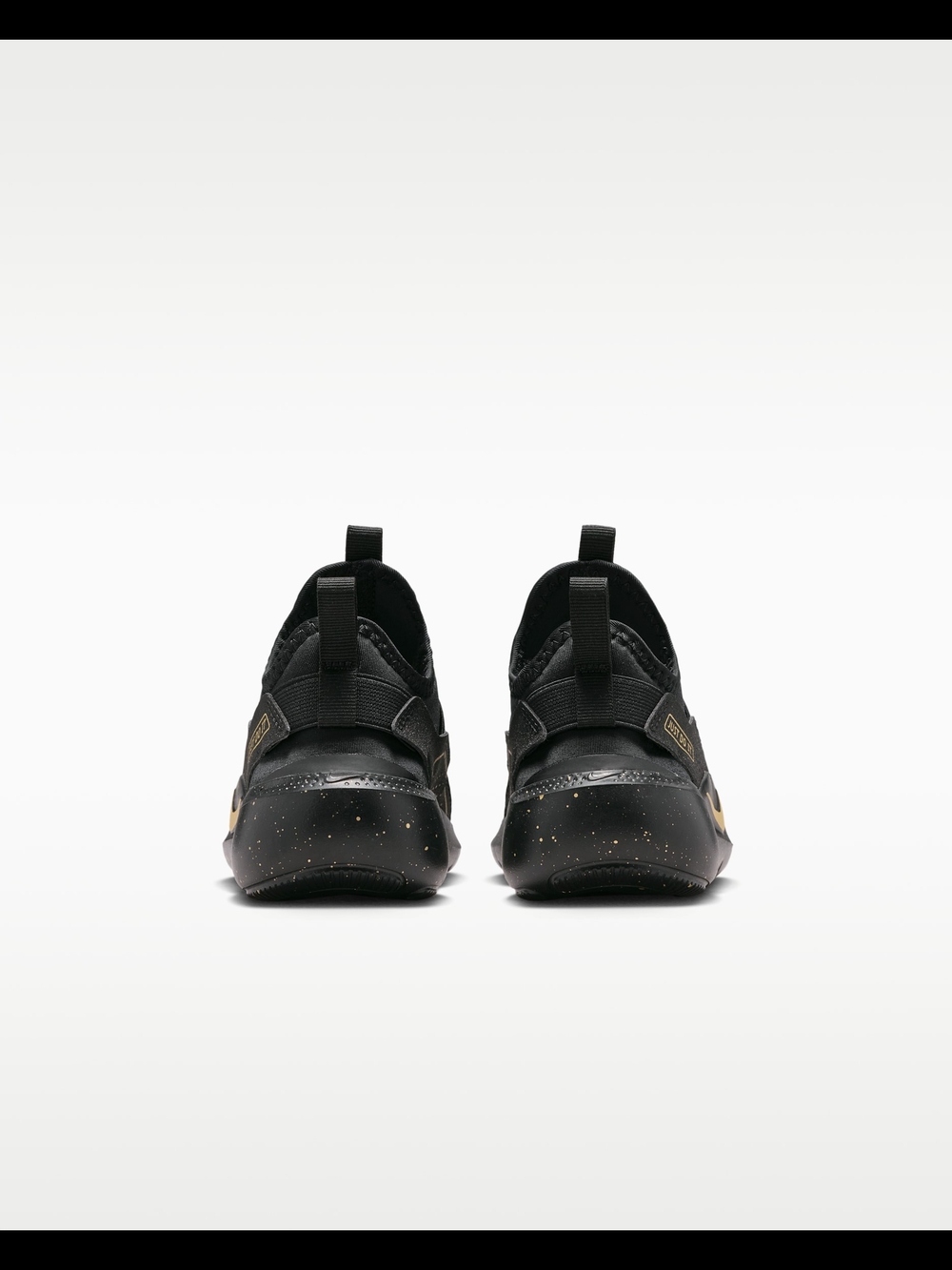 Nike Shoe Black and Metallic Gold - Picture 5 of 7